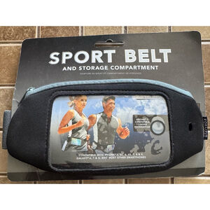 Unisex Formfit Sport Belt Adjustable Black Gray